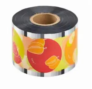 High quality Disposable Custom Print Bubble Tea Cup Sealing Film For Boba Tea Cup