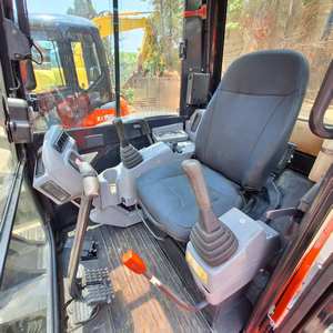 Alta eficiencia, 5,5 toneladas, excavadoras usadas, Kubota, maquinaria de construcción, excavadora original, Kubota 155, 5, en stock - Product Image 6