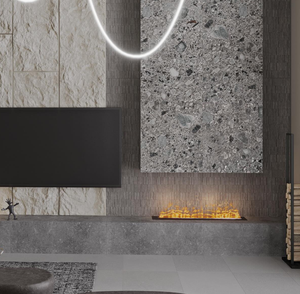 Chimenea de Vapor de Agua en Oferta con Humidificador y Niebla de Agua Silenciosa, Chimenea Eléctrica 3D de 800 mm con Decoración de Llama Multicolor - Product Image 5