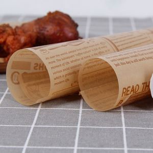High Quality Grease Oil Proof Biodegradable Food Grade Wax <b>Paper</b> Butter Wrapping Burger Wax <b>Paper</b> - Product Image 4