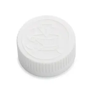 38-400 38mm 45/400 White Ribbed Side Pictorial Top CRC caps Child resistant closures with induction Liner