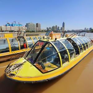 9.85m/11.6m/12.63m Bateau de passagers commercial en fibre de verre pour <span class=keywords><strong>30</strong></span>-50 <span class=keywords><strong>personnes</strong></span> pour la navette du lac et la <span class=keywords><strong>location</strong></span> - Product Image 5