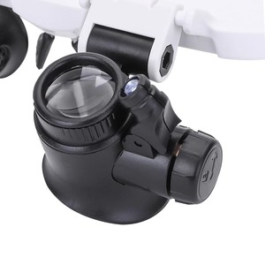 8X 15X 23X outils d'orfèvre loupe de lecture éclairée pour réparation de montres bijoux loupes Premium équipement d'outils de bijoux - Product Image 4