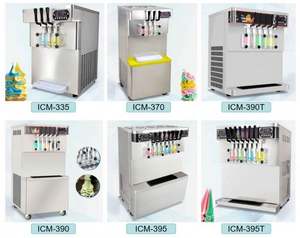 Machine à crème glacée de haute qualité pour la préparation de crèmes glacées molles, automatiques et yaourts glacés, avec maintien au frais sur nuit, 7 saveurs - Product Image 6