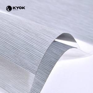 Cina produttore di tende KYOK tende oscuranti portatili tende grigie <span class=keywords><strong>a</strong></span> doppio <span class=keywords><strong>rullo</strong></span> tende zebra shades - Product Image 3