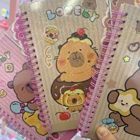 Ensemble de cahiers Capybara, cahier Capybara