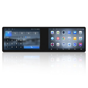 21.6-inch Màn hình Kép Android 13 xe cho DVD <span class=keywords><strong>Player</strong></span> với DSP phổ đa phương tiện GPS navigation và không dây tự động chia màn hình - Product Image 1