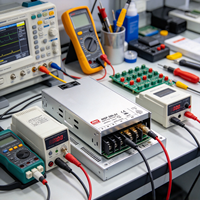 Module d'alimentation AC-DC industriel réglable de qualité médicale Meanwell MSP-300-48 48V