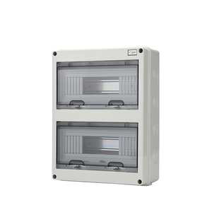 Kotak Sambungan Listrik Plastik PC Tahan Air Luar Ruangan IP65 HT 2/5/8/12/15/18/24WAY, Panel Saklar MCB, Kotak Distribusi Terpasang - Product Image 6