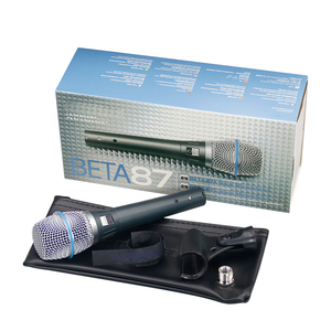 Shure Beta 87A - Premium Streaming Microphone for Gaming