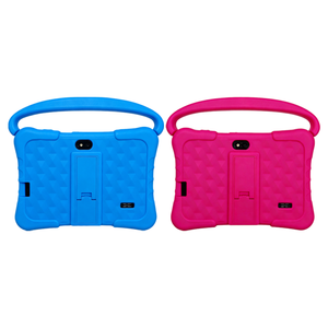 Étui pour tablette pour enfants avec poignée, housse de protection résistante aux chutes, pour usage éducatif, bleu et rose - Product Image 6