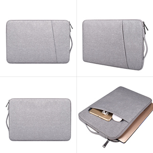 Funda para Portátil JUNCHI 2026 Ultra Delgada de 13.3-<span class=keywords><strong>15.6</strong></span> Pulgadas, Anti-Golpes, Impermeable, de Tela Oxford con <span class=keywords><strong>Forro</strong></span> de Felpa - Product Image 6
