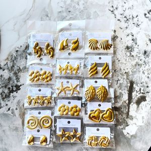 Pendientes <span class=keywords><strong>de</strong></span> <span class=keywords><strong>Acero</strong></span> <span class=keywords><strong>Inoxidable</strong></span> Hipoalergénicos para Mujer, Joyería <span class=keywords><strong>al</strong></span> <span class=keywords><strong>por</strong></span> <span class=keywords><strong>Mayor</strong></span>, Pendientes <span class=keywords><strong>de</strong></span> <span class=keywords><strong>Acero</strong></span> <span class=keywords><strong>Inoxidable</strong></span> con Baño <span class=keywords><strong>de</strong></span> Oro <span class=keywords><strong>de</strong></span> 18k - Product Image 6