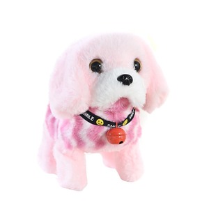Hochwertiges elektrisches Hundes pielzeug aus PP-Baumwoll-Polyester-Plüsch mit Geh-und Bell funktionen für Kinder - Product Image 5