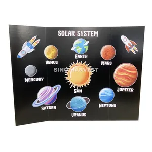 Bordo della schiuma di carta del bordo della schiuma di alta qualità di colore Tri-fold di pubblicità per la visualizzazione