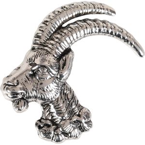Épingle à chapeau bavaroise personnalisée en métal, motif tête de taureau, pour tenue traditionnelle - Product Image 1