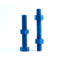 Écrou hexagonal en acier au carbone ASME ANSI B18.2.2 ASTM A194 2H, revêtement PTFE, oxyde noir, écrou hexagonal lourd