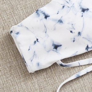 18 ado Ouvert Sexy Bikini Sexe Chaud En Marbre Motif <span class=keywords><strong>Bandeau</strong></span> Bikini Coupe Haute <span class=keywords><strong>Maillot</strong></span> De Bain - Product Image 5