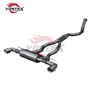 Escape Catback VORTEX SUS304 Valvetronic para Toyota Supra A90 3.0T 2019-2025, Doble Salida, Instalación Directa - Product Image 4