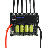 Flipsky FT60BD ESC Dual de 60V 120A con Carcasa de Aluminio, NON-VESC, Programable por USB/CAN/UART para Patineta Eléctrica/Scooter/Bicicleta Eléctrica/Robótica