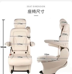 Autositz für die Mittlere Sitzreihe mit Armlehnen, Passend für Viele Automodelle, Auch im Büro Einsetzbar. - Product Image 5