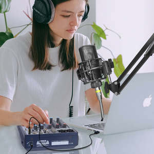 Biner DE8 Professional <strong>DJ</strong> Sound <strong>Controller</strong> with 16 Bit DSP Soundcard for PC Recording 8 Channel Usb Audio Mixer - Product Image 3