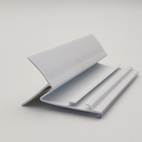 Étiquettes adhésives transparentes personnalisables en PVC blanc de qualité alimentaire, respectueuses de l'environnement, bandes de données de prix pour supermarchés