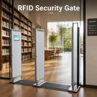 HAUMR Puerta de Seguridad RFID Antirrobo 840-960 MHz UHF con Alarma Antirrobo para Librerías y Bibliotecas ISO 18000-6C