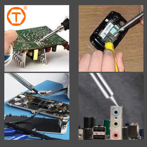 पोर्टेबल पेशेवर <span class=keywords><strong>30w</strong></span> 45w <span class=keywords><strong>60w</strong></span> विद्युत सोल्डरिंग आईरन उपकरण - Product Image 4