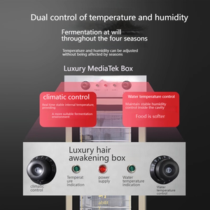 ステンレス鋼機械24層蒸しバンマシン生地発酵キャビネット商業用スチーマープルーフボックス - Product Image 5