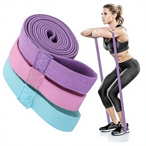 Juego de Bandas de Resistencia, 3 Niveles de Resistencia (Ligero, Medio, Alto), Láminas de Látex, Portátiles y Duraderas, para Entrenamiento Físico para Adultos - Product Image 3