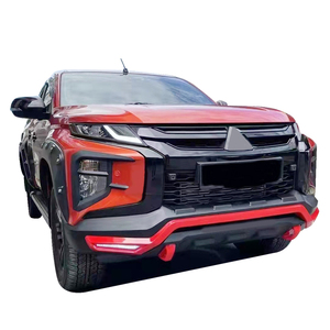 Con Led Drl Light 4x4 protezione paraurti <span class=keywords><strong>anteriore</strong></span> in plastica Abs per <span class=keywords><strong>MItsubishi</strong></span> Triton <span class=keywords><strong>L200</strong></span> 2020 2021 - Product Image 1