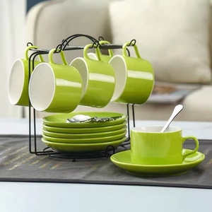 Juego <span class=keywords><strong>de</strong></span> tazas <span class=keywords><strong>de</strong></span> café turcos apilables <span class=keywords><strong>de</strong></span> lujo, juego <span class=keywords><strong>de</strong></span> tazas <span class=keywords><strong>de</strong></span> café <span class=keywords><strong>de</strong></span> porcelana <span class=keywords><strong>de</strong></span> la tarde etíope <span class=keywords><strong>de</strong></span> cerámica, regalo - Product Image 3