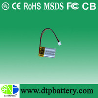 Kantong polimer 3.7V terkecil yang dapat diisi ulang baterai Lithium Ion 15mAh 20mAh 30mAh pilihan baterai Lipo