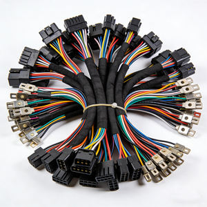 تجميعة أسلاك مخصصة من المصنع مع كابلات ذات نواة فيريت، خدمة OEM وODM لأجهزة الكمبيوتر والإلكترونيات والأتمتة - Product Image 1