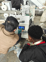 Machine de découpe automatique de savon certifiée CE, directement de l'usine, avec lames de précision et fonctionnement stable pour la fabrication de savon