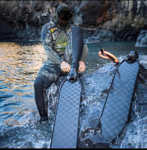 Aletas <span class=keywords><strong>de</strong></span> Buceo <span class=keywords><strong>de</strong></span> Diseño Nuevo, Individuales, <span class=keywords><strong>de</strong></span> 1000*195 mm <span class=keywords><strong>de</strong></span> Largo, <span class=keywords><strong>de</strong></span> Fibra <span class=keywords><strong>de</strong></span> Carbono, para Buceo Libre - Product Image 6