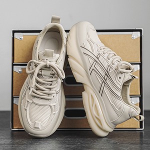 Nouvelles chaussures de sport pour hommes à semelle épaisse, tendance, respirantes et polyvalentes, idéales pour le sport et les loisirs. - Product Image 1