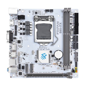 Placa Base Blanca ITX B85 de la Marca FEIFAN para Mini PC de 4.ª Generación I7 I5 I3, Placas Base LGA 1150, M.2 NVME WiFi Dual DDR3 Blanca 1150 - Product Image 3