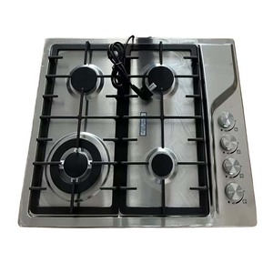 เตาแก็ส LPG 4หัวสแตนเลสสตีล24ในครัวทำอาหารทำอาหารทำอาหารทำอาหารทำอาหารอิเล็กทรอนิกส์ - Product Image 2