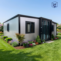 Maison conteneur extensible de 20 pieds, maison préfabriquée moderne, mini-maison modulaire, fabricant Ray-Zen