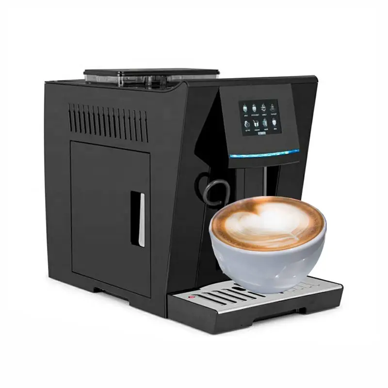 Hochwertige 110V 60HZ 220V 50HZ Tee-und Kaffee maschine Moka Latte Espresso maschine Cappuccino-Milch schäumer mühle