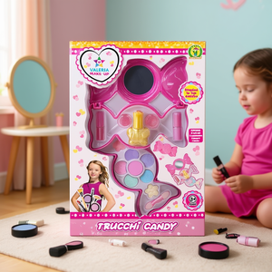 Set de Maquillaje Valeria Candy 31x21 cm, Kit de Maquillaje de Juguete para Niñas - Product Image 3