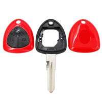 Avec Logo Télécommande de Clé de Voiture 3 Boutons FOB pour Ferrari 458 Italia FF California 599 GTB 2007-2014