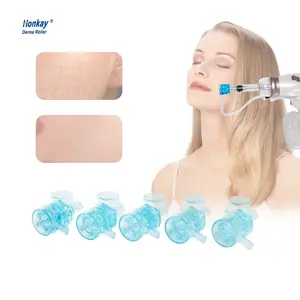 Jarum kartrid tekanan negatif senapan Meso kristal pabrik 5 Pin jarum injektor Ez jarum Mesotherapy