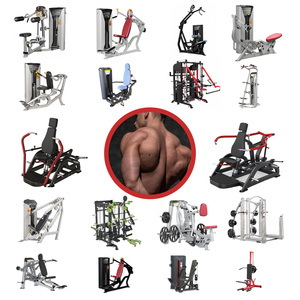 Équipement de <span class=keywords><strong>musculation</strong></span> complet de style américain, ensemble complet de machines d'entraînement de force pour club commercial, centre de remise en forme - Product Image 1