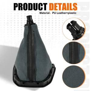 Poignée de levier de vitesses en cuir ergonomique pour Volkswagen Caddy 2016, boîte de vitesses 5 vitesses - Product Image 5