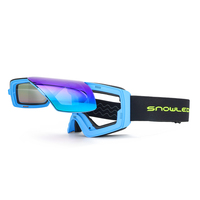 Sports d'hiver Snowboard Snowmobile Goggles Photochromic TPU Frame Anti-Fog UV Protection PC Lens Windproof Eyewear for Outdoor