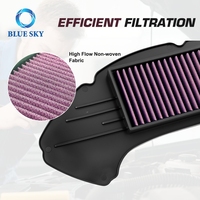 Accessoires de filtre à air pour NMAX 155 2015-2022 pour NMAX 125 2015-2022/Filtre d'admission d'air de remplacement pour moto