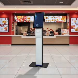 Kiosco de Autoservicio WUXIN para Restaurantes/Supermercados, con Pantalla Táctil, Escáner de Código QR e Impresora para Pagos - Product Image 2